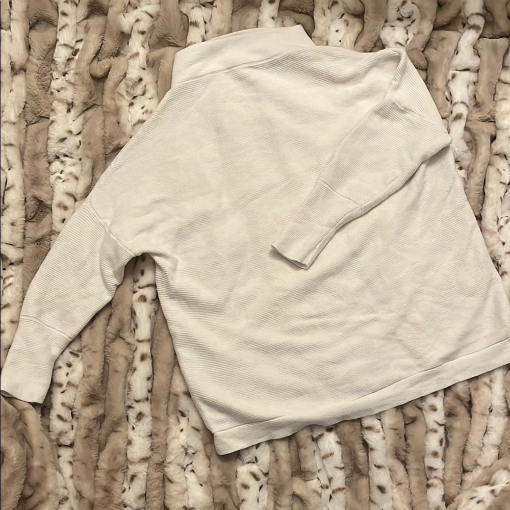 Women's White Turtleneck Sweater